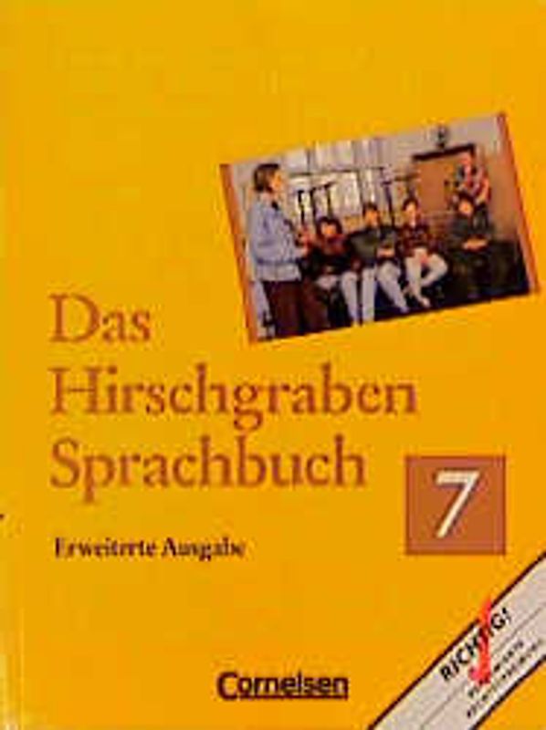 Das Hirschgraben Sprachbuch - Erweiterte Ausgabe / 7. Schuljahr - Schülerbuch