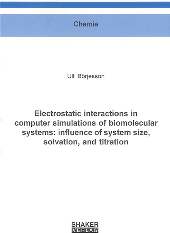 Electrostatic interactions in computer simulations of biomolecular systems: influence of system size, solvation, and titration