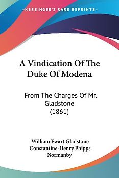 A Vindication Of The Duke Of Modena