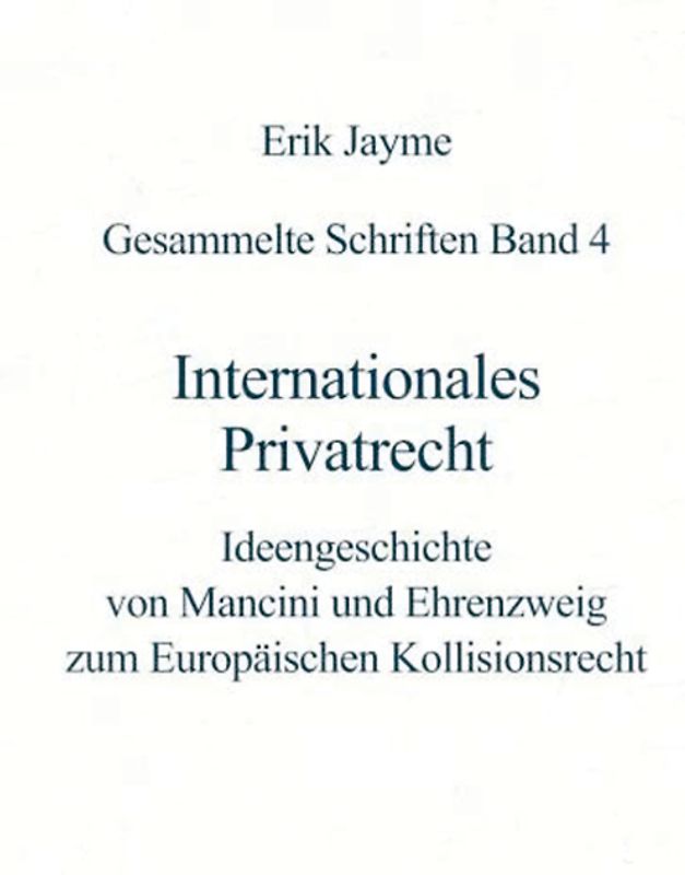 Internationales Privatrecht
