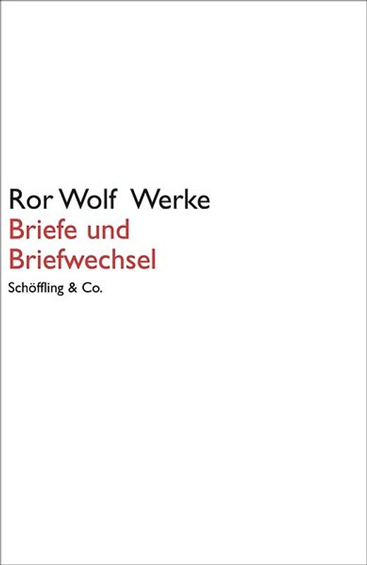 Briefe und Briefwechsel