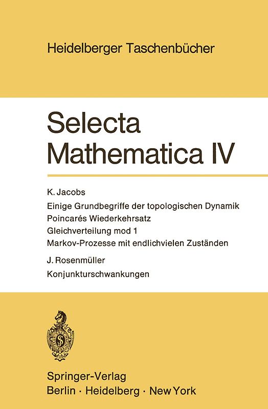 Selecta Mathematica IV