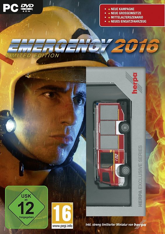 Emergency 2016 [Limited Edition inkl. Miniaturauto] PC Spiele