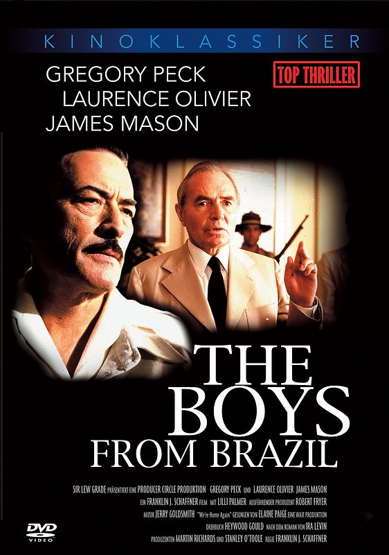The Boys from Brazil - Ira Levin DVD