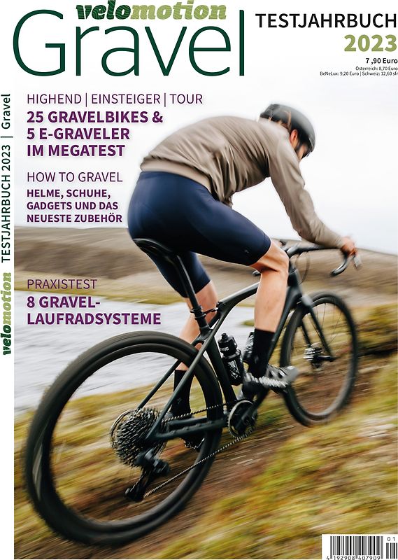 Gravel Velomotion Testjahrbuch 2023