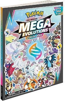 Pokémon the Official Mega Evolutions Sticker Book