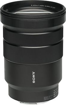 Sony E 18-105 mm F4.0 G OSS PZ 72 mm Filtergewinde (Sony E-mount Anschluss) schwarz