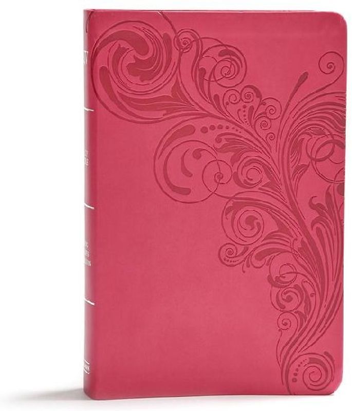 KJV Giant Print Reference Bible, Pink Leathertouch, Indexed