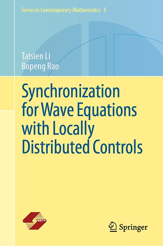 Synchronization for Wave Equations with Locally Distributed Controls