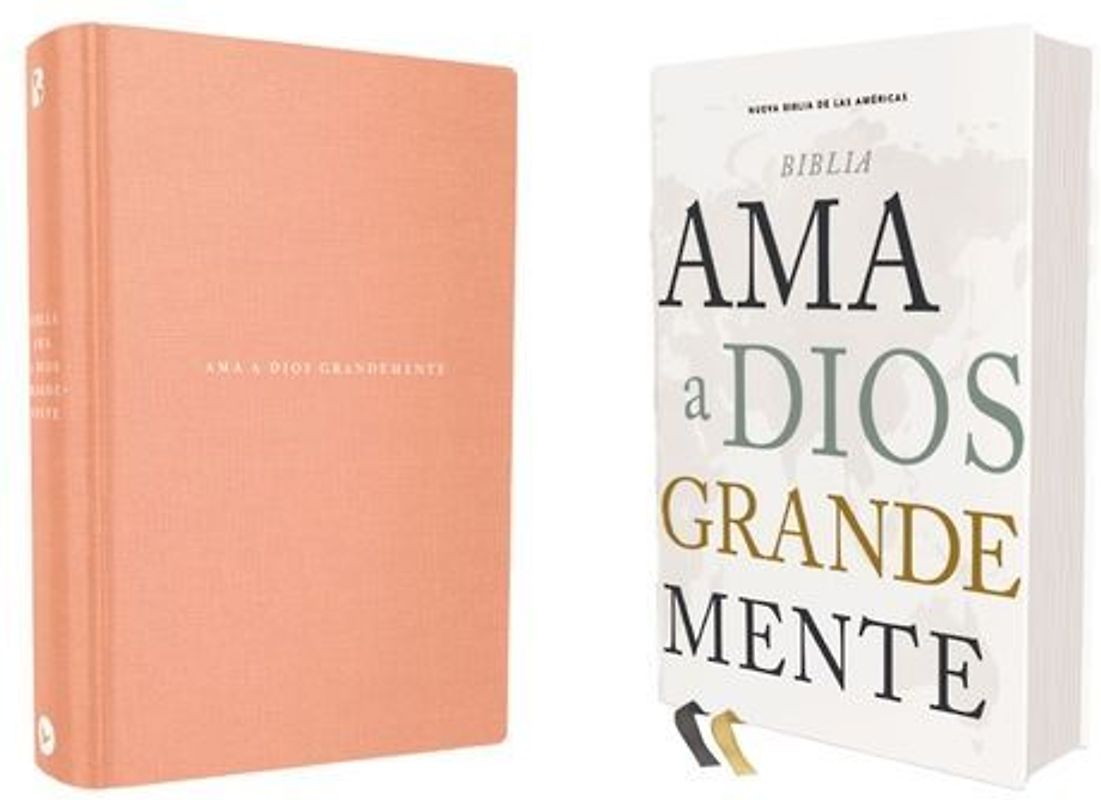 Nbla, Santa Biblia, AMA a Dios Grandemente, Interior a Cuatro Colores, Tapa Dura, Comfort Print