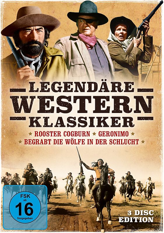 Legendäre Western-Klassiker [3 DVDs] DVD