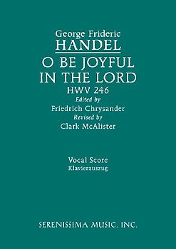 O be joyful in the Lord, HWV 246