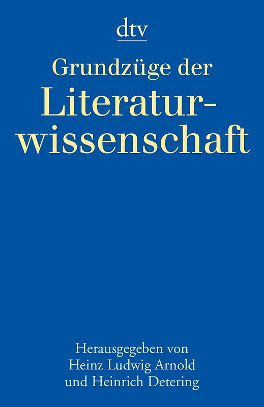 Grundzüge der Literaturwissenschaft