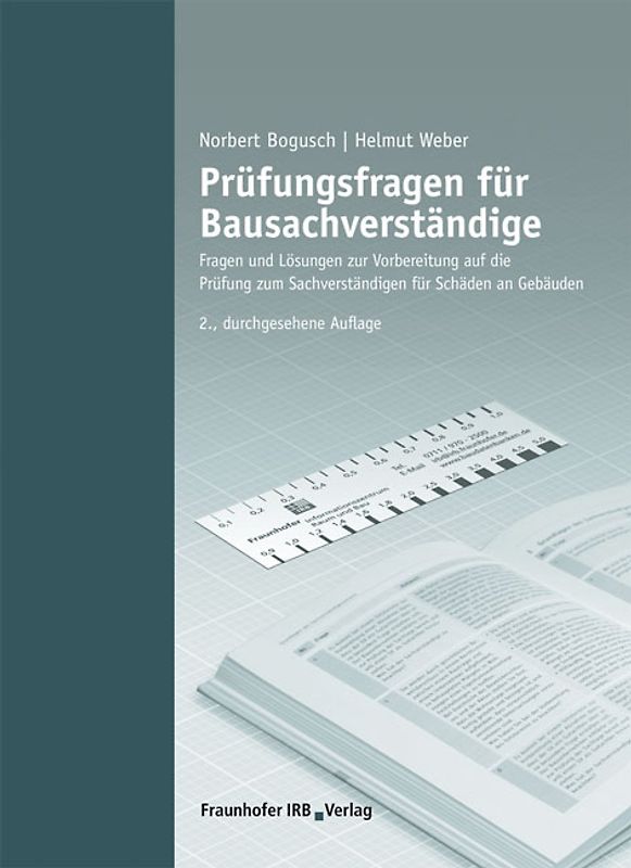 Prüfungsfragen für Bausachverständige.