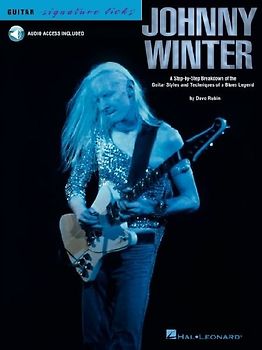 Johnny Winter - Guitar Signature Licks Book/Online Audio