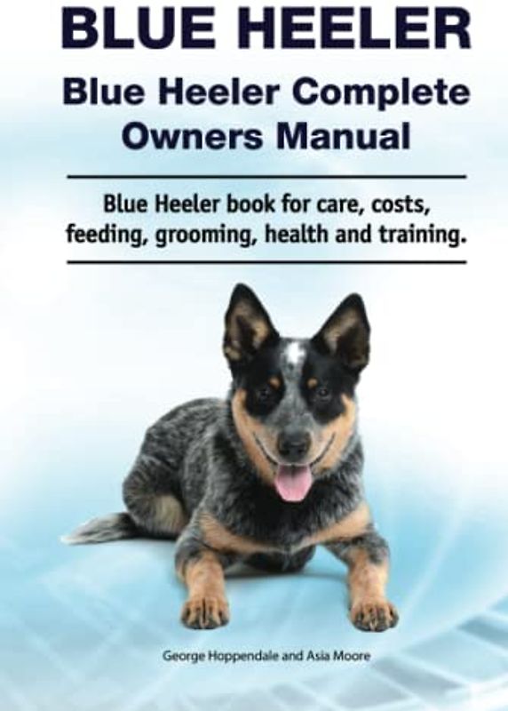 Blue Heeler. Blue Heeler Complete Owners Manual. Blue Heeler book for care, costs, feeding, grooming, health and training.