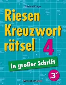 Riesen-Kreuzworträtsel in großer Schrift 4 (5 Exemplare à 3,99 €)