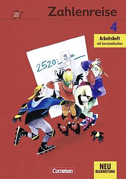 Zahlenreise. Allgemeine Ausgabe / Ausgabe B / 4. Schuljahr - Arbeitsheft mit Lernstandsseiten