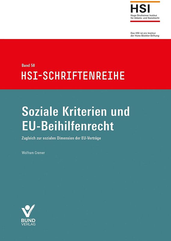 Soziale Kriterien und EU-Beihilfenrecht