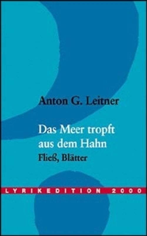 Das Meer tropft aus dem Hahn