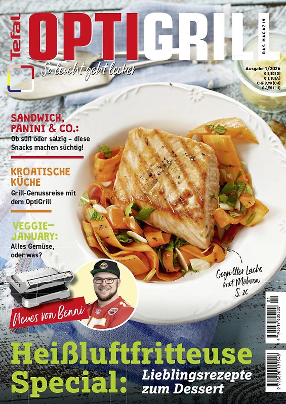 Tefal OptiGrill Magazin - Heißluftfritteuse Special