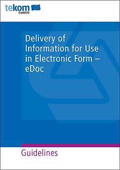 Delivery of information for use in electronic form – eDoc