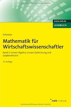 Mathematik für Wirtschaftswissenschaftler, Band 3