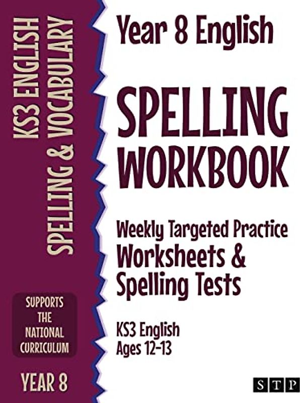 Year 8 English Spelling Workbook
