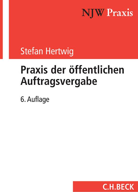 Praxis der öffentlichen Auftragsvergabe