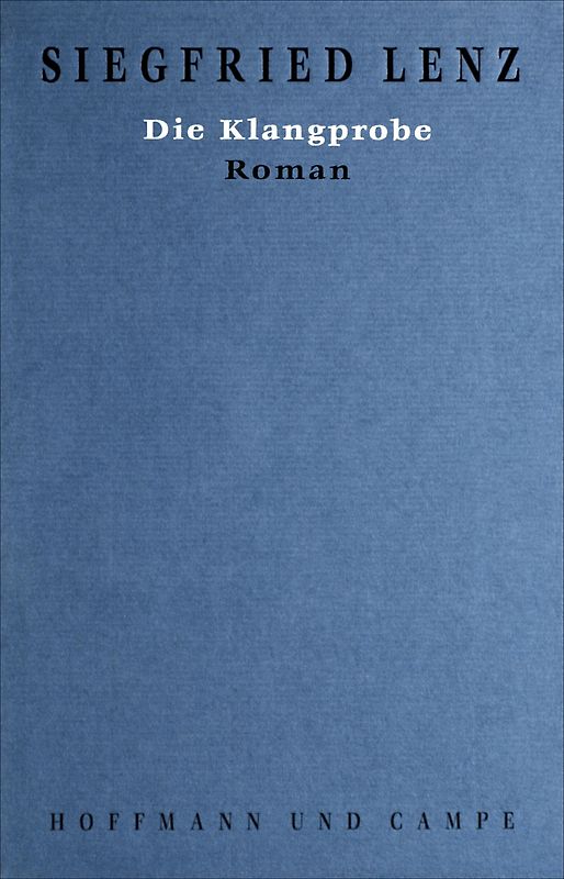Werkausgabe in Einzelbänden / Die Klangprobe