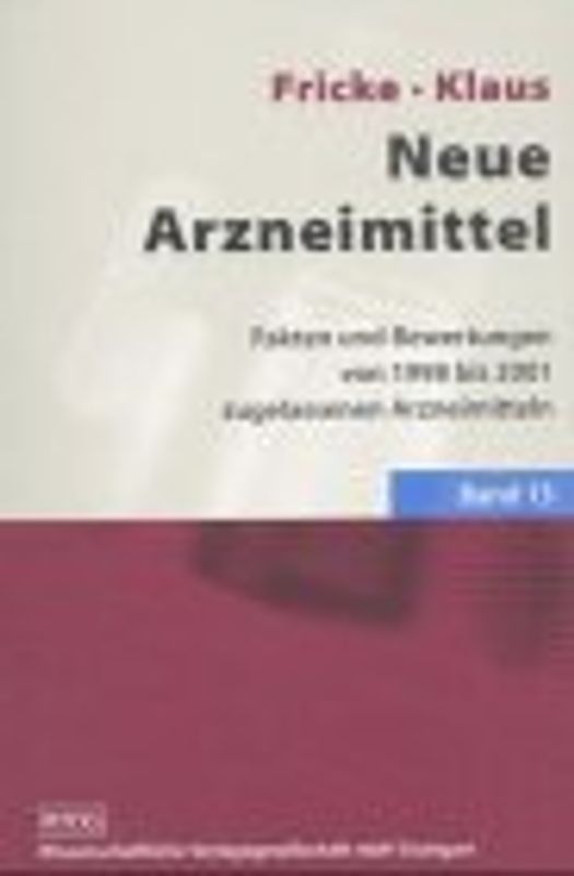Neue Arzneimittel
