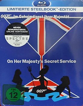 James Bond 007 - Im Geheimdienst Ihrer Majestät [Limited Edition, Steelbook] Blu-ray Disc