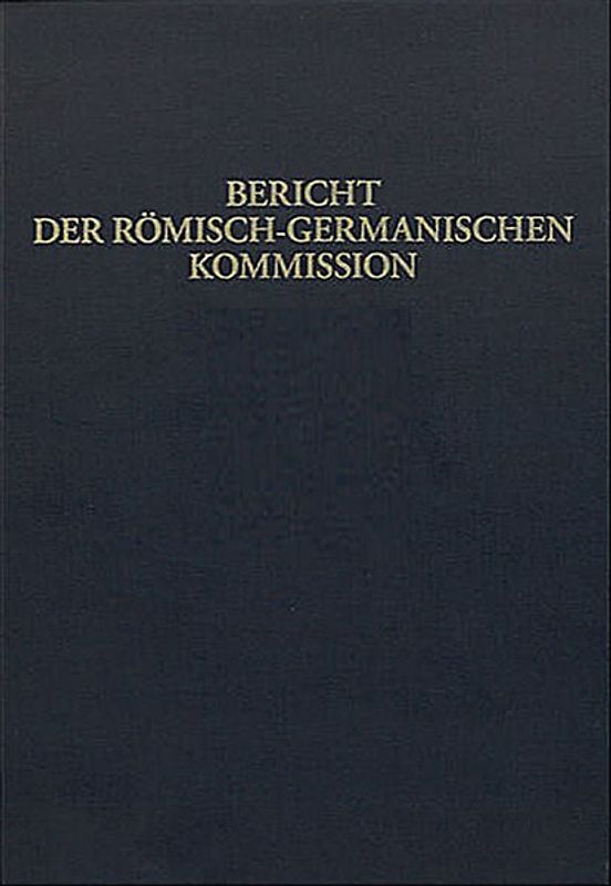 Bericht der Römisch-Germanischen Kommission 97 (2016)