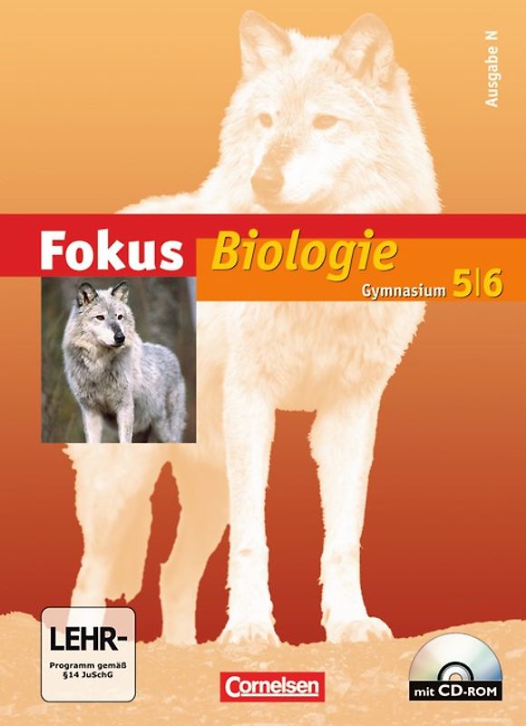 Fokus Biologie - Gymnasium - Ausgabe N / Band 5/6 - Schülerbuch mit CD-ROM