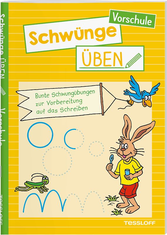 Schwünge üben. Vorschule