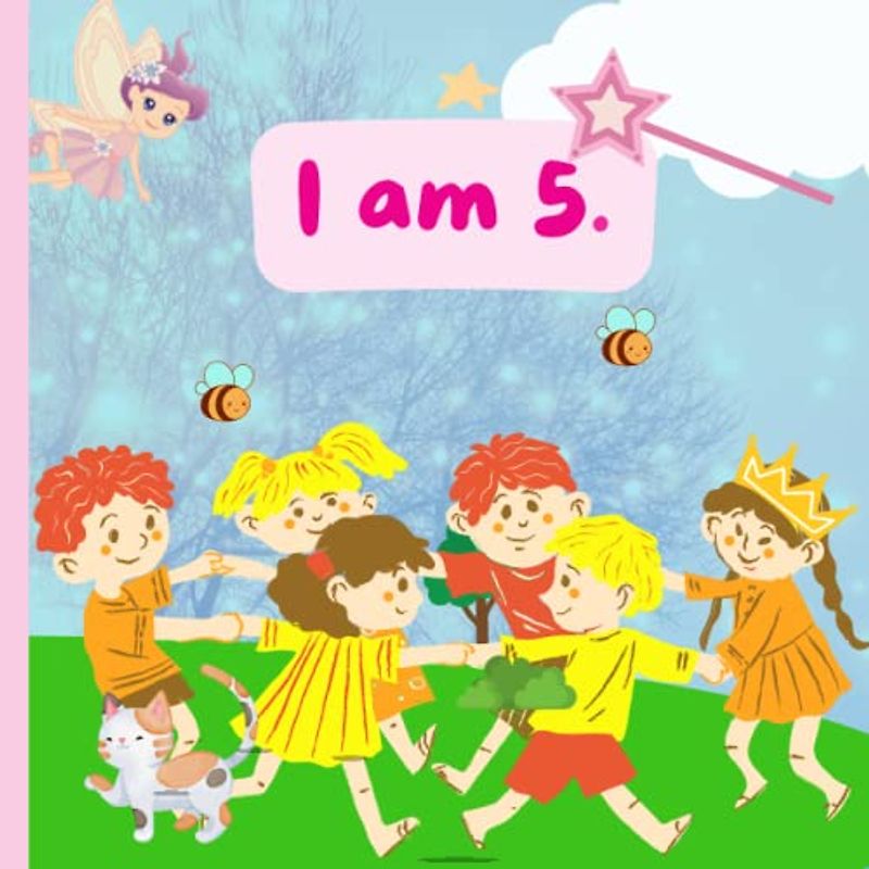 I am 5: Birthday Girl Coloring, Dot Markers and Stoy Book (I can do most anything).