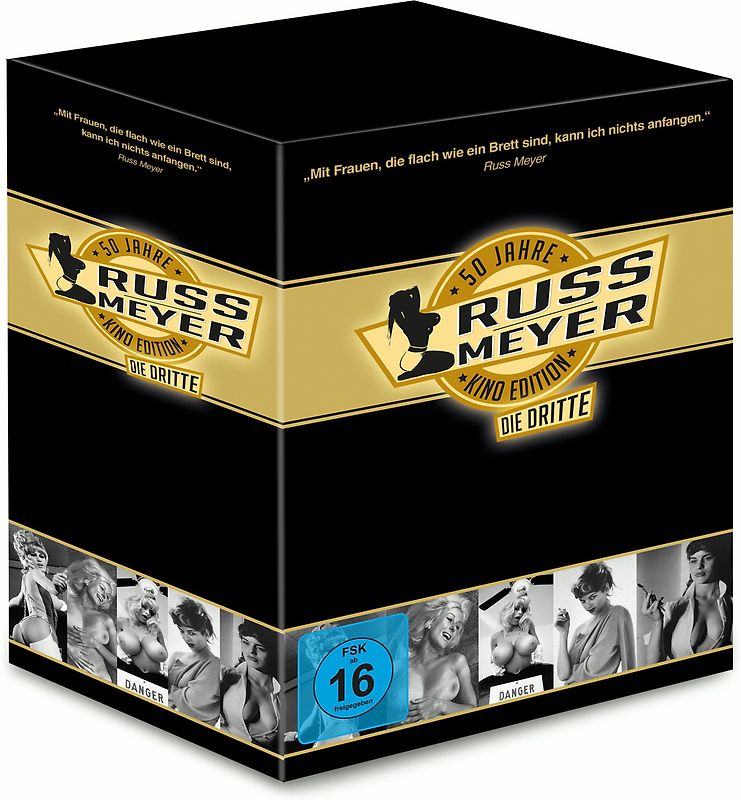Russ Meyer - 50 Jahre Kino Edition, die Dritte [Limitierte Edition mit kultigem Postkartenset, 5 DVDs] DVD