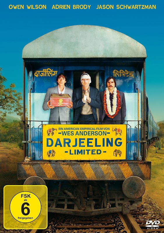 The Darjeeling Limited DVD