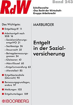 Entgelt in der Sozialversicherung