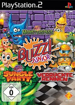 Buzz! Junior: Jungle Party / Monsterspass / Verrücktes Rennen [inkl. 4 Buzzer] Bundleversion