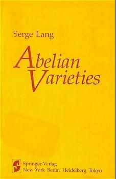 Abelian Varieties