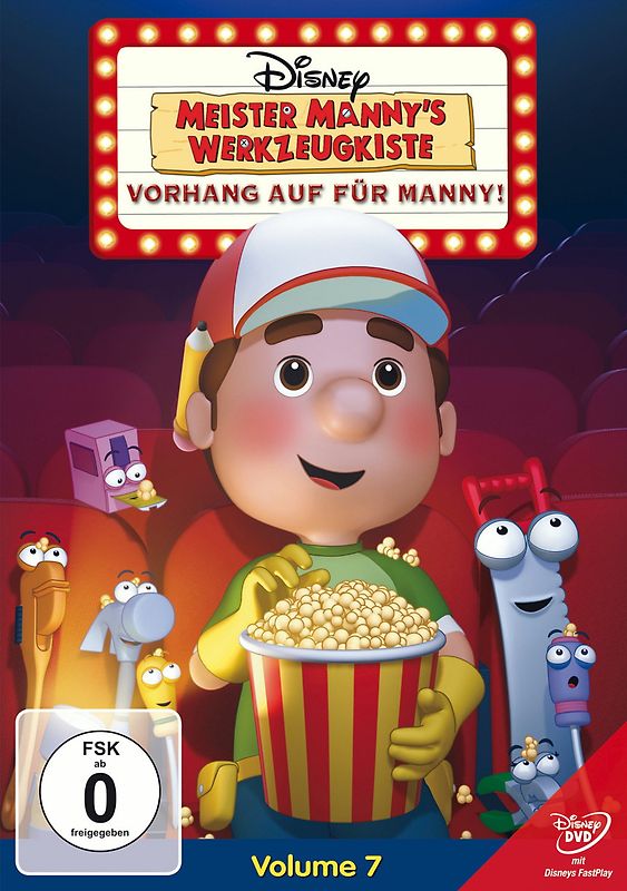 Meister Manny's Werkzeugkiste 7: Vorhang auf für Manny! DVD