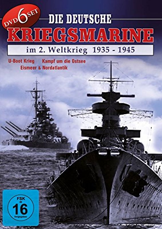 Die Deutsche Kriegsmarine im 2. Weltkrieg 1935 - 1945 [6 DVDs] DVD