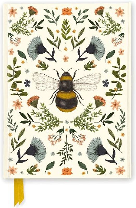 Jade Mosinski: Botanical Bee (Foiled Journal)