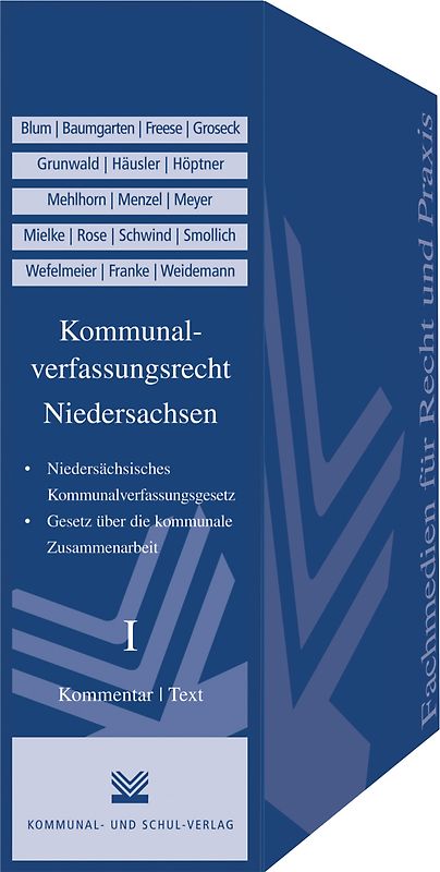 Kommunalverfassungsrecht Niedersachsen