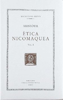 Ètica nicomaquea, vol. I