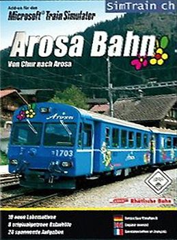 Trainsimulator MS AddOn Arosa Bahn PC Spiele