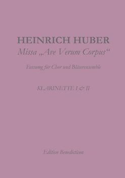 Missa Ave Verum. Klarinette I und II