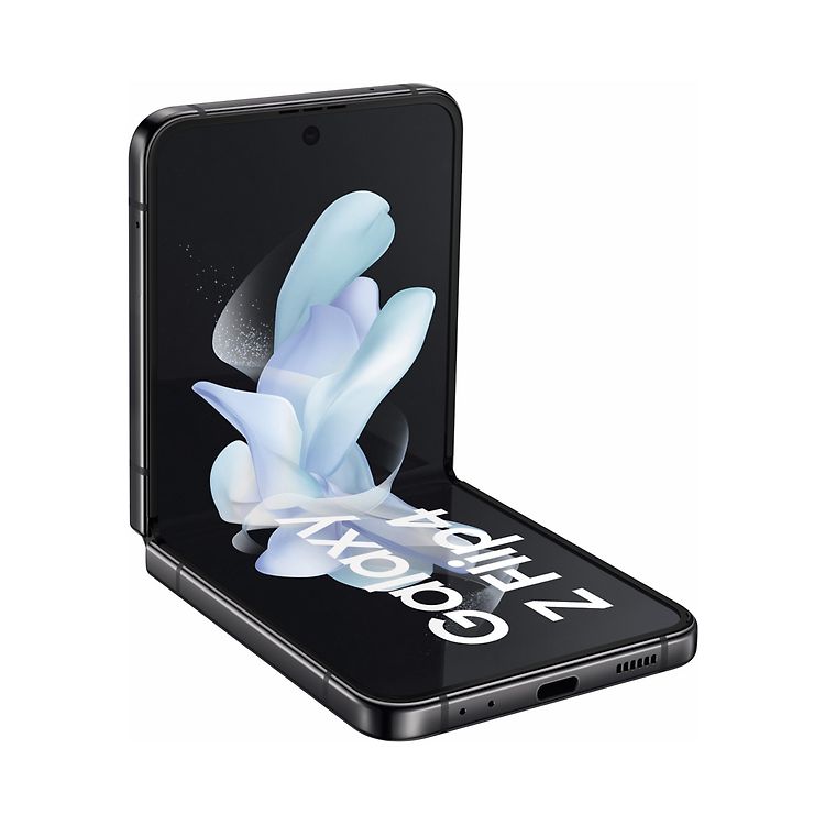 Refurbished Samsung Galaxy Z Flip4 5G Dual SIM 512GB grafiet kopen | rebuy