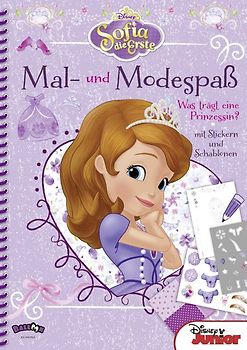 Sofia die Erste - Mal- und Modespaß